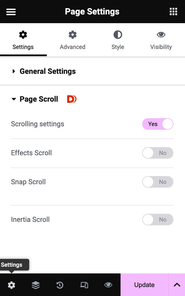 page-scroll