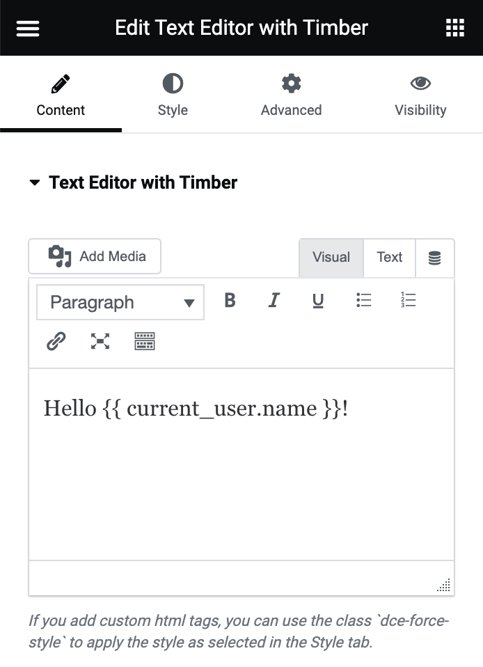 text-editor-timber