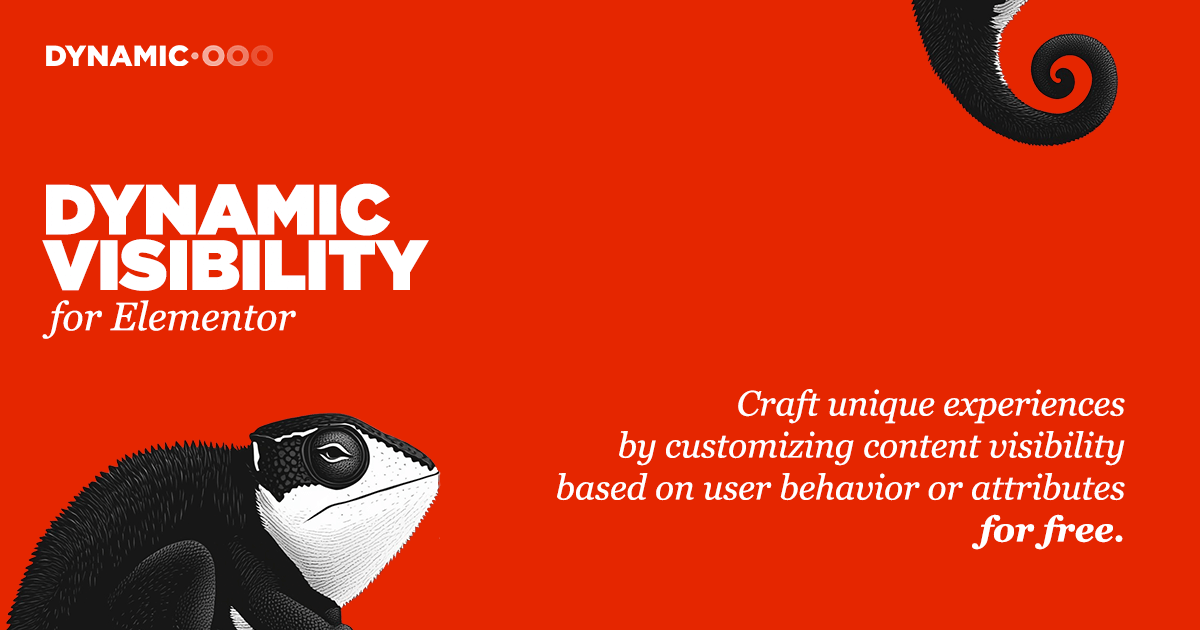 Dynamic Visibility for Elementor Plugin - The Right Content at the ...